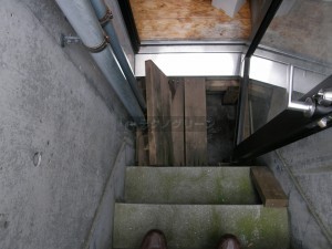階段部の施工前