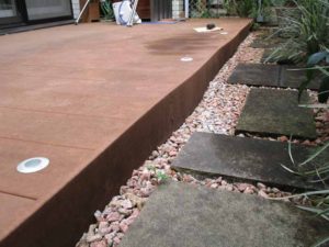 マンション１Ｆ専用庭デッキ